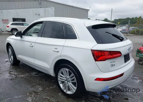 2018 Audi Q5 2.0T Premium/2.0T Tech Premium from USA, damaged, VIN WA1CNAFY1J2220832